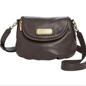 Mini Q Natasha Crossbody in Faded Aluminum